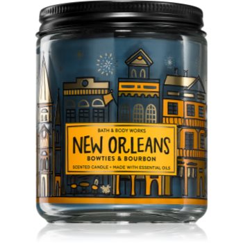 Bath & body works new orleans bowties & bourbon lumânare parfumată