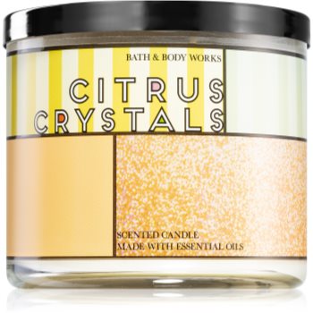 Bath & body works citrus crystals lumânare parfumată