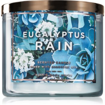 Bath & Body Works Eucalyptus Rain lumânare parfumată II.