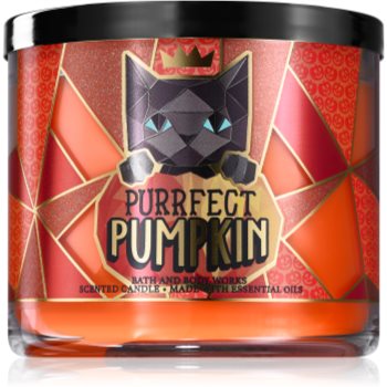 Bath & Body Works Purrfect Pumpkin lumânare parfumată