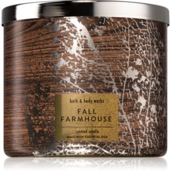 Bath & body works fall farmhouse lumânare parfumată