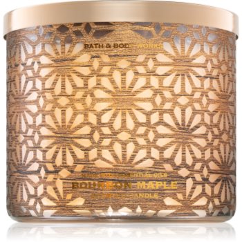 Bath & body works bourbon maple lumânare parfumată ii.