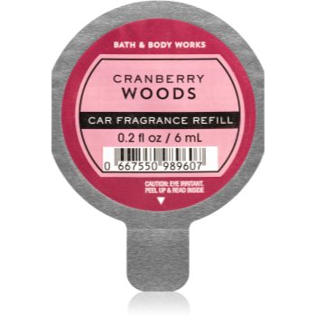 Bath & Body Works Cranberry Woods parfum pentru masina Refil