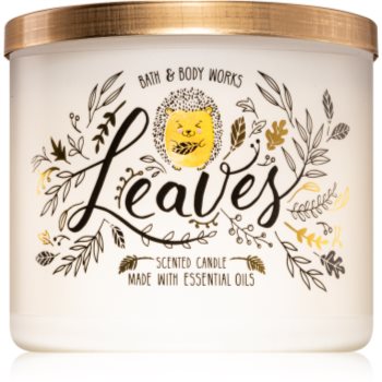 Bath & body works leaves lumânare parfumată ii.