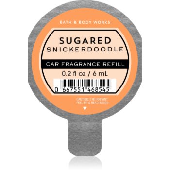 Bath & body works sugared snickerdoodle parfum pentru masina rezervă