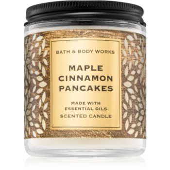 Bath & Body Works Maple Cinnamon Pancakes lumânare parfumată II.