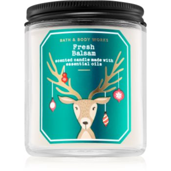 Bath & body works fresh balsam lumânare parfumată iii