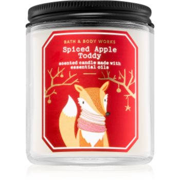 Bath & body works spiced apple toddy lumânare parfumată iv.