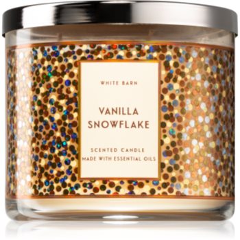 Bath & body works vanilla snowflake lumânare parfumată