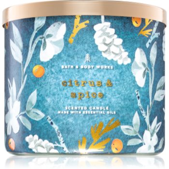 Bath & body works citrus & spice lumânare parfumată
