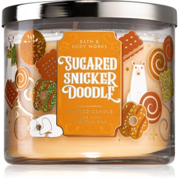 Bath & body works sugared snickerdoodle lumânare parfumată i.