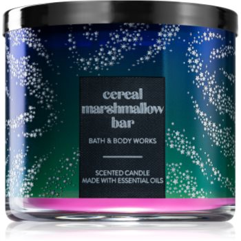 Bath & body works cereal marshmallow bar lumânare parfumată