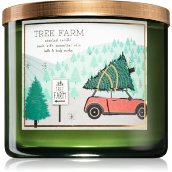 Bath & body works tree farm lumânare parfumată