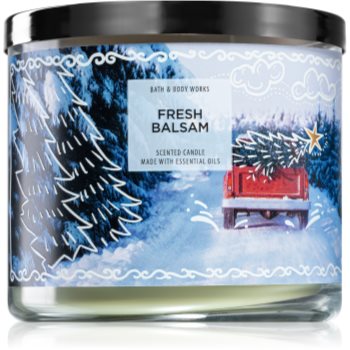 Bath & body works fresh balsam lumânare parfumată v.