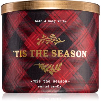 Bath & body works ’tis the season lumânare parfumată