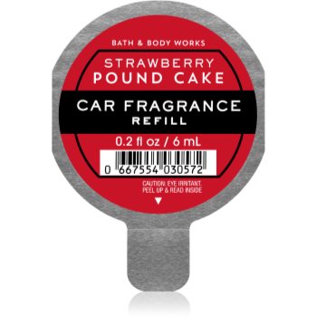 Bath & body works strawberry pound cake parfum pentru masina rezervă
