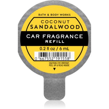 Bath & body works coconut sandalwood parfum pentru masina rezervă