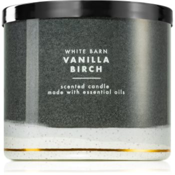 Bath & body works vanilla birch lumânare parfumată i.