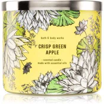 Bath & Body Works Crisp Green Apple lumânare parfumată