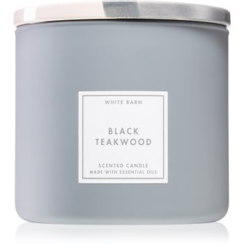 Bath & body works black teakwood lumânare parfumată