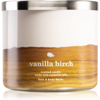 Bath & Body Works Vanilla Birch lumânare parfumată