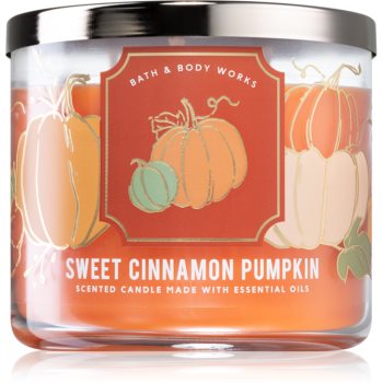 Bath & Body Works Sweet Cinnamon Pumpkin lumânare parfumată I.