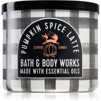 Bath & Body Works Pumpkin Spice Latte lumânare parfumată I.