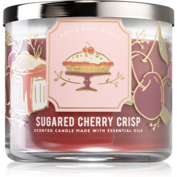 Bath & Body Works Sugared Cherry Crisp lumânare parfumată I.