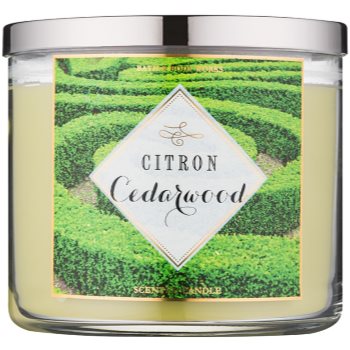 

Bath & Body Works Citron Cedarwood ароматизована свічка 411 гр
