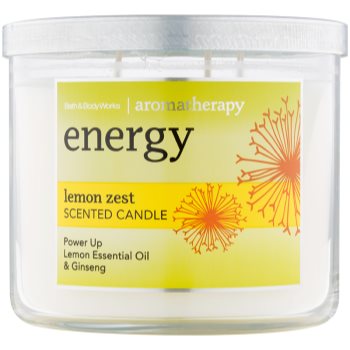 

Bath & Body Works Energy Lemon Zest ароматизована свічка 411 гр