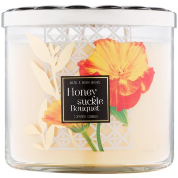 

Bath & Body Works Honeysuckle Bouquet ароматизована свічка 411 гр