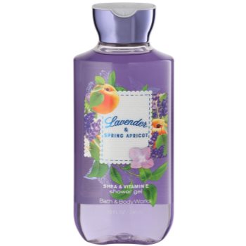 Bath & Body Works Lavander & Spring Apricot gel de dus pentru femei 295 ml