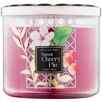 

Bath & Body Works Sweet Cherry Pie ароматизована свічка 411 гр