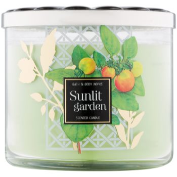 

Bath & Body Works Sunlit Garden ароматизована свічка 411 гр