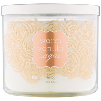 

Bath & Body Works Warm Vanilla Sugar ароматизована свічка 411 гр