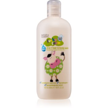 Baylis & harding funky farm gel de dus si sampon pentru copii