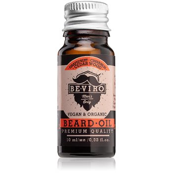 Beviro men's only grapefruit, cinnamon, cedar wood ulei pentru barba