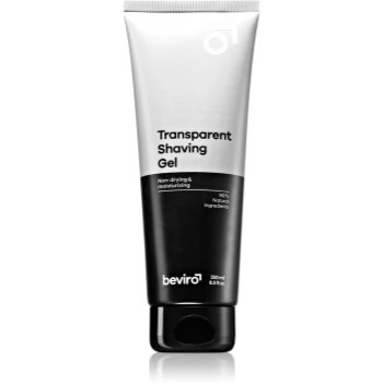 Beviro Transparent Shaving Gel gel pentru bãrbierit pentru barbati imagine