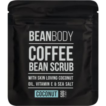 Bean Body Coconut exfoliant de corp pentru matifiere