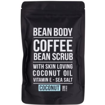 Bean Body Coconut exfoliant de corp pentru matifiere