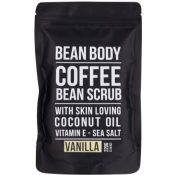 Bean Body Vanilla exfoliant de corp pentru matifiere