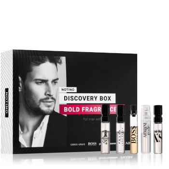 Notino discovery box bold fragrances men set cadou pentru bărbați