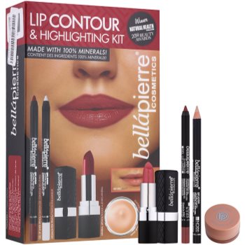 

BelláPierre Lip Contour & Highlighting Kit косметичний набір I.