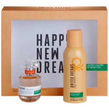 

Benetton United Dream Stay Positive подарунковий набір I. Туалетна вода 50 ml + Дезодорант 150 ml