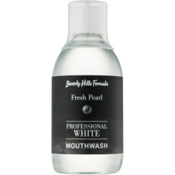 

Beverly Hills Formula Professional White Range рідина для полоскання ротової порожнини з відбілюючим ефектом для відновлення зубної емалі 300 мл