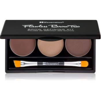 

BH Cosmetics Flawless набір для догляду за бровами відтінок Medium 2,4 гр