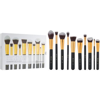

BH Cosmetics Sculpt and Blend 3 набір щіточок для макіяжу 10 кс