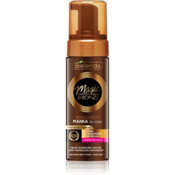 Bielenda magic bronze spuma pentru ten inchis la culoare