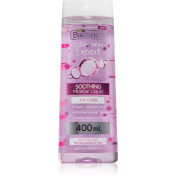 Bielenda expert pure skin soothing apa pentru curatare cu particule micele 3 in 1