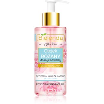 Bielenda rose care ulei curățare de trandafiri pentru piele sensibilă